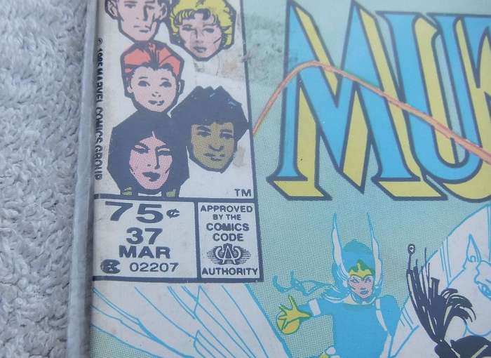 1985 /86 MARVEL - THE NEW MUTANTS #37