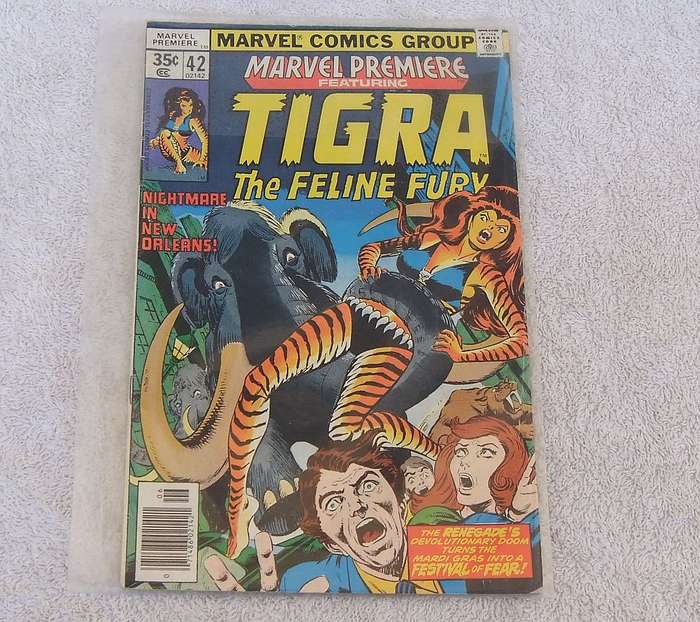 VINTAGE 1978 TIGRA THE FELINE FURY #42
