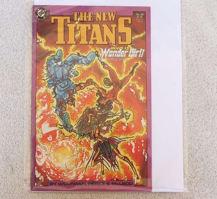 1989 DC COMICS - THE NEW TITANS #54