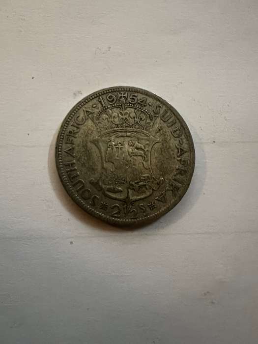 1954 2½ Shillings - Elizabeth II 1st portrait