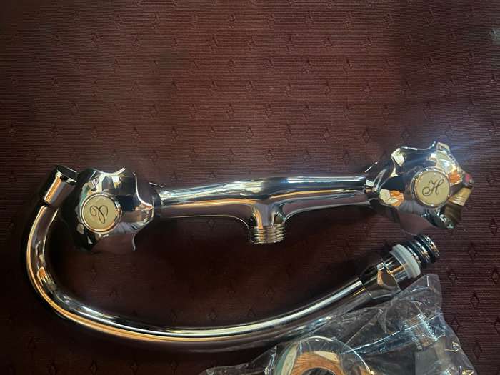 Sink Mixer Tap Wall Type, Swivel Spout