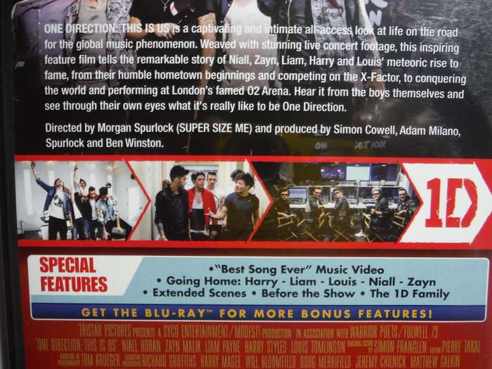 One Direction : This is Us - DVD