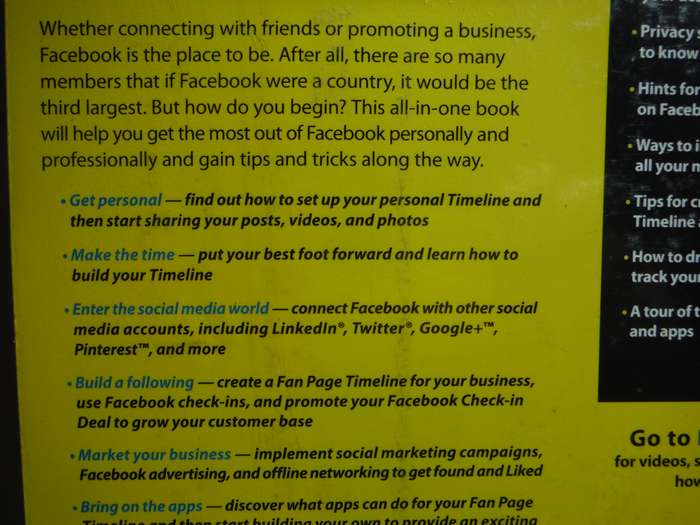 Facebook All-in-One for Dummies - Softcover - Melanie Nelson