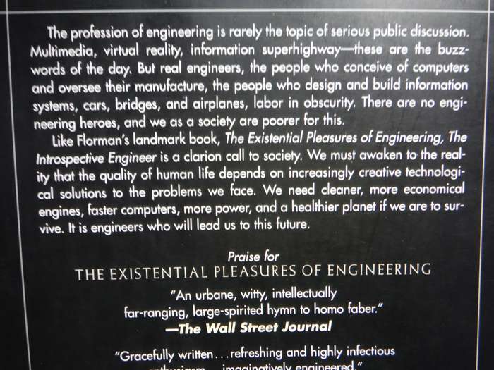 The Introspective Engineer - Paperback - Samuel C. Florman