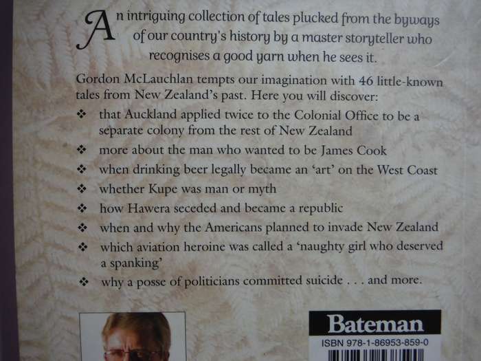 Great Tales from New Zealand History - Paperback - Gordon McLauchlan