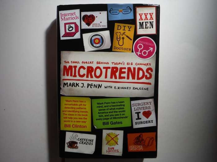 Microtrends : The Small Forces Behind Today's Big Changes - Hardcover - Mark J. Penn