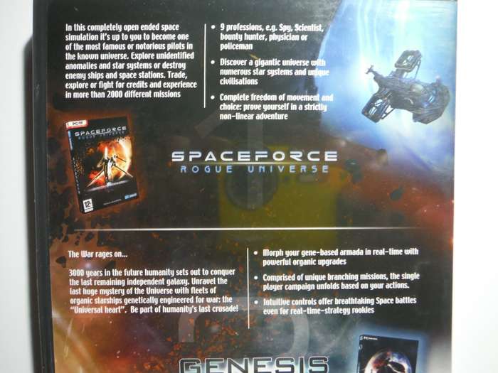 Spaceforce : Rogue Universe and Genesis Rising - PC DVD-ROM