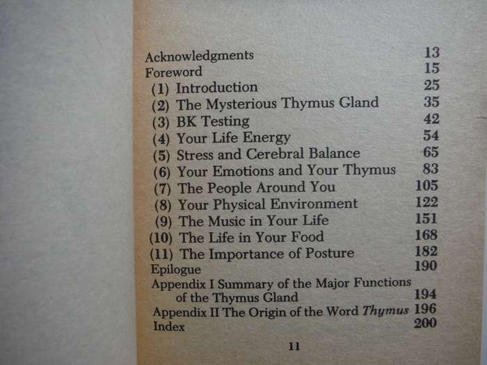 Your Body Doesn't Lie - Paperback - John Diamond, M.D. - 1980 Edition