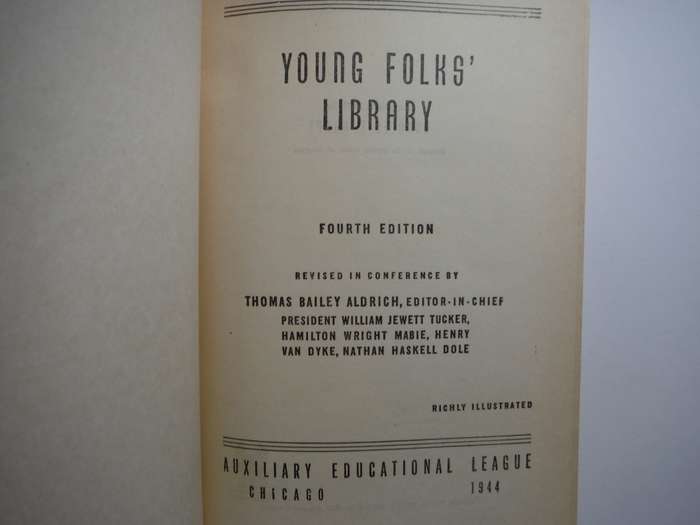 The Animal Story Book - Hardcover - Young Folks' Library - 1944 Edition