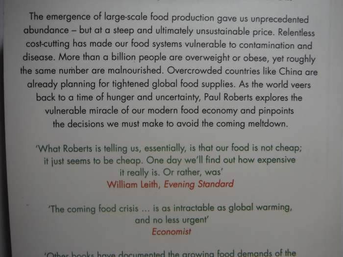 The End of Food : The Coming Crisis in the World Food Industry - Paperback - Paul Roberts