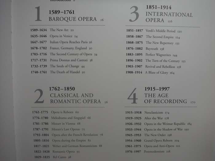 The Chronicle of Opera : A Compendious History of the Opera - Hardcover - Michael Raeburn