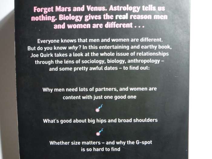 Sperm are From Men, Eggs are From Women - Paperback - Joe Quirk