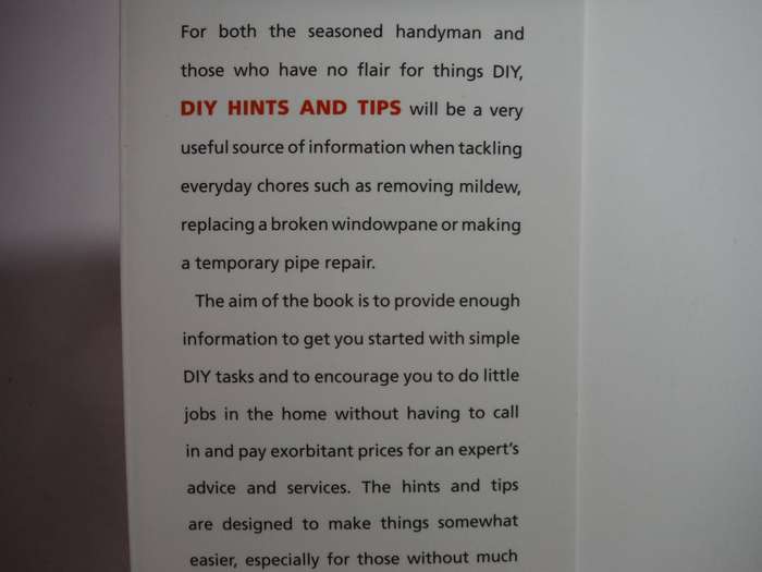 DIY Hints and Tips - Softcover - Rod Baker