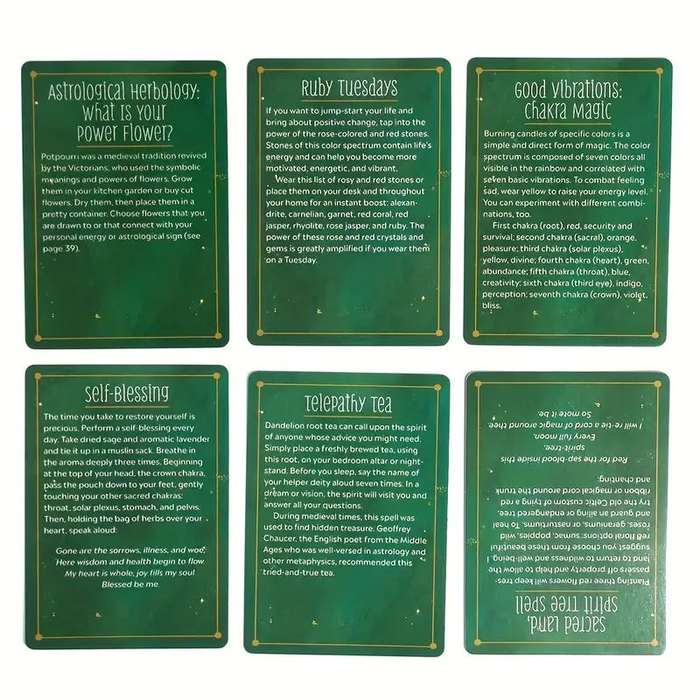 The Practical Witch's Spell Deck : 100 Spells for Love, Happiness and Success
