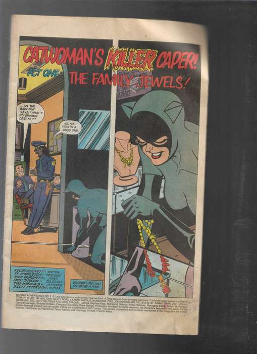 THE BATMAN ADVENTURES NO 2- 1995- DC