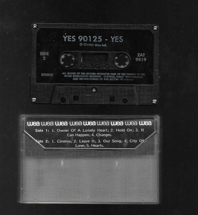 YES 90125- YES (Cassette Tape)