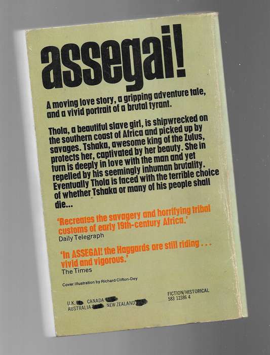 ASSEGAI!- NICKIE MCMENEMY