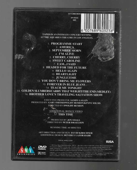 NEIL DIAMOND- GREATEST HITS LIVE (DVD)