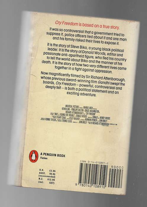 CRY FREEDOM- JOHN BRILEY
