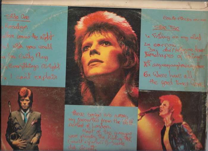 DAVID BOWIE- PINUPS (LP VINYL)