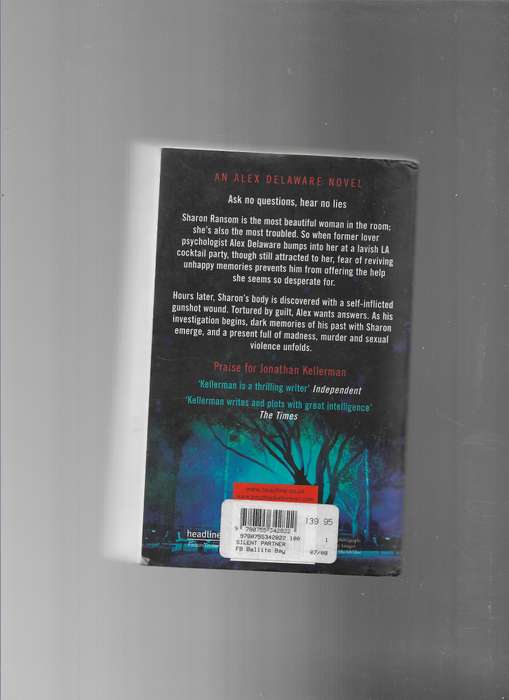 SILENT PARTNER- JONATHAN KELLERMAN