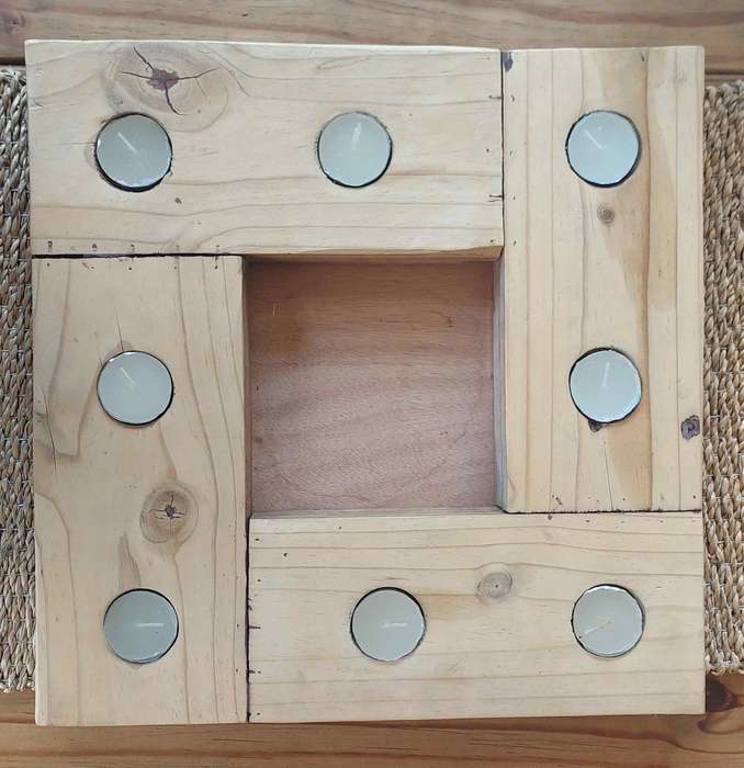 Zen garden candle box