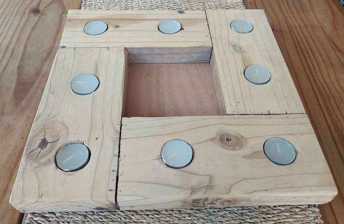 Zen garden candle box