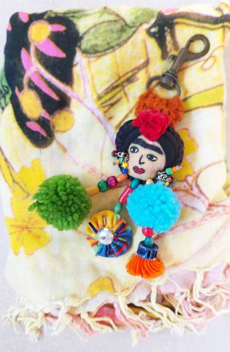 Frida Kahlo Scarf + Keyring