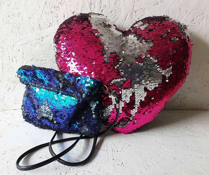Sequence Handbag & Pillow Set