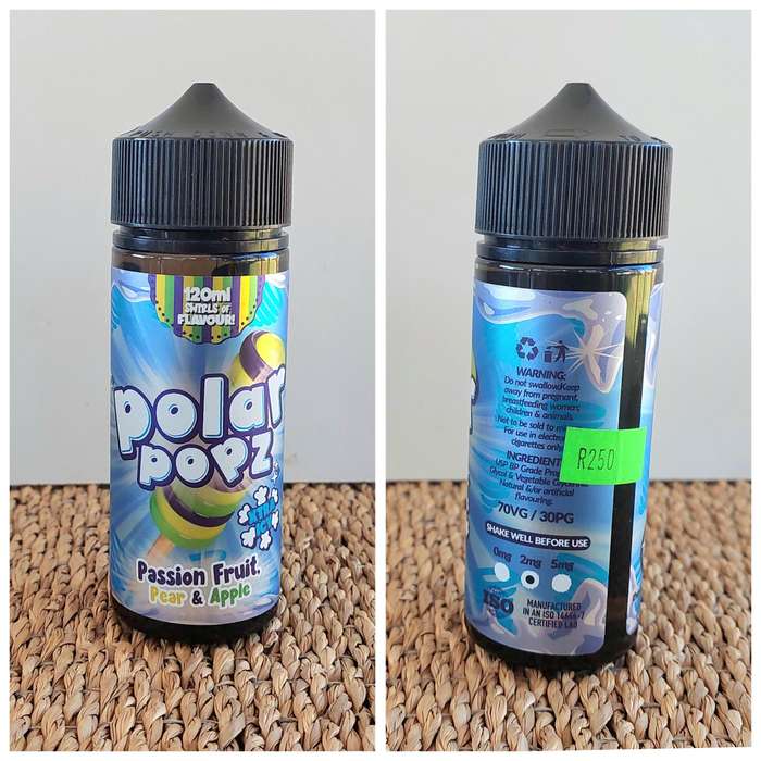 Polar Popz Passion Fruit, Pear & Apple Vape Refill