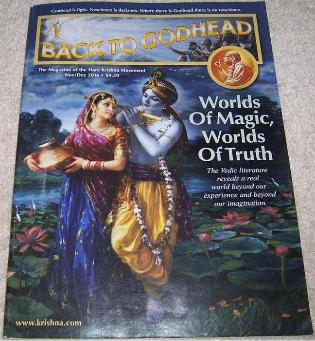 Back to Godhead Magazine (Random, Like New Magazines)