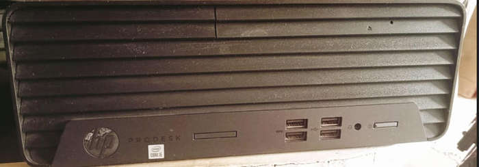 HP Prodesk 400 G7 Workstation - 10th Gen i5, 8GB Ram, 256GB SSD
