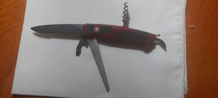 Wenger Swiss Army knife 111mm Ranger model 55 Discontinued VG Condition