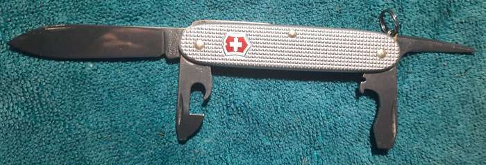 Swiss Army Knife Victorinox Pioneer Alox Silver 93mm