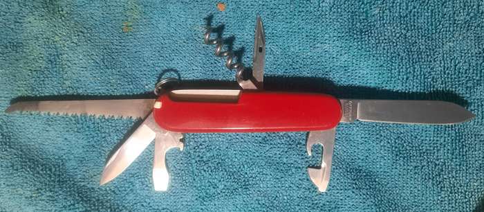 Victorinox - Camper with Red Scales Camping Logo