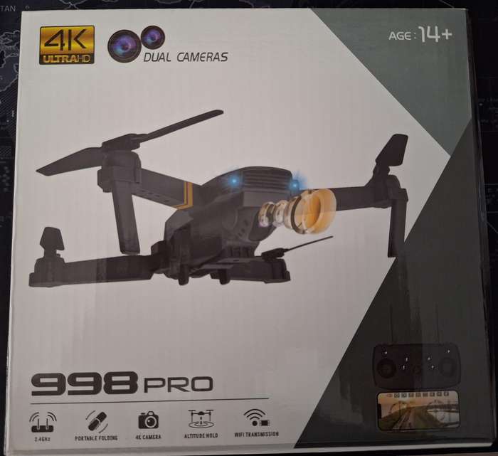 998 Pro Micro Foldable Drone Set