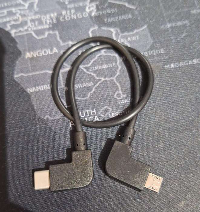 90 Degree MicroUSB to TypeC cable