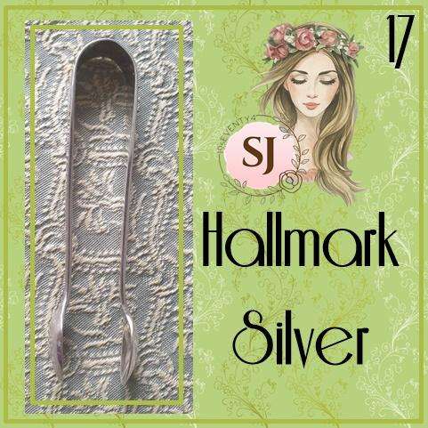 Hallmarked Silver  Sugar Tongs | VINTAGE | 17 |