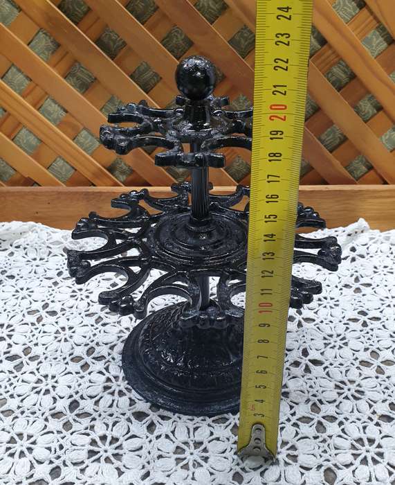 Victorian Cast Iron  Desk Stamp Carousel