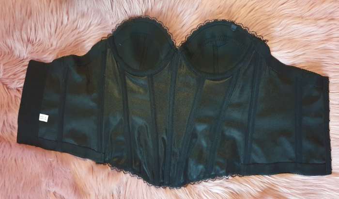 Black "Kimikal Couture" Tattoo Corset