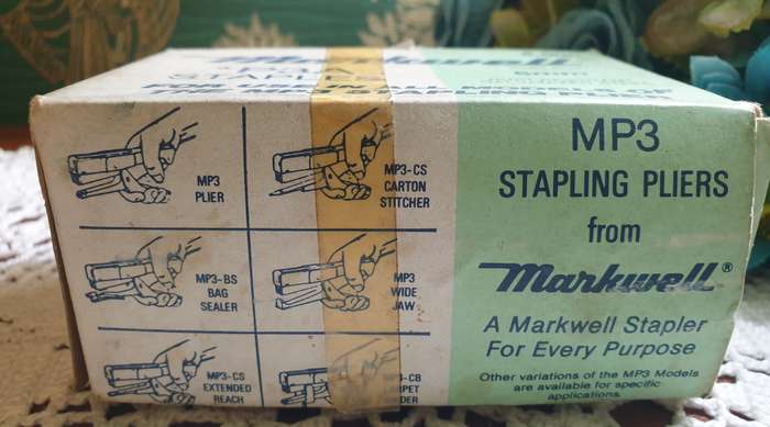 MARKWELL P3A 1/4" (6mm) Staples