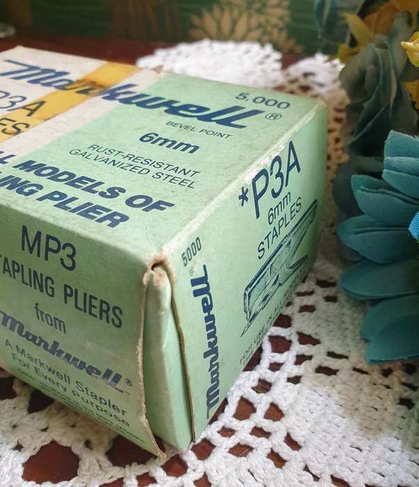 MARKWELL P3A 1/4" (6mm) Staples