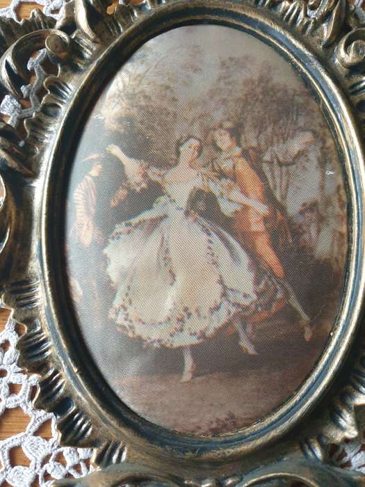 Ornate  Gold Plastic  Frame Made in HONG KONG