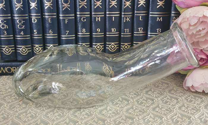 Glass Urine bottle, Hospital bed bottle, Medical glass bottle, hospital
