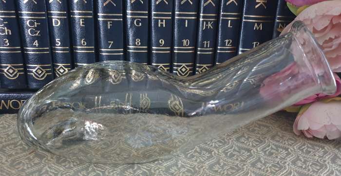 Glass Urine bottle, Hospital bed bottle, Medical glass bottle, hospital