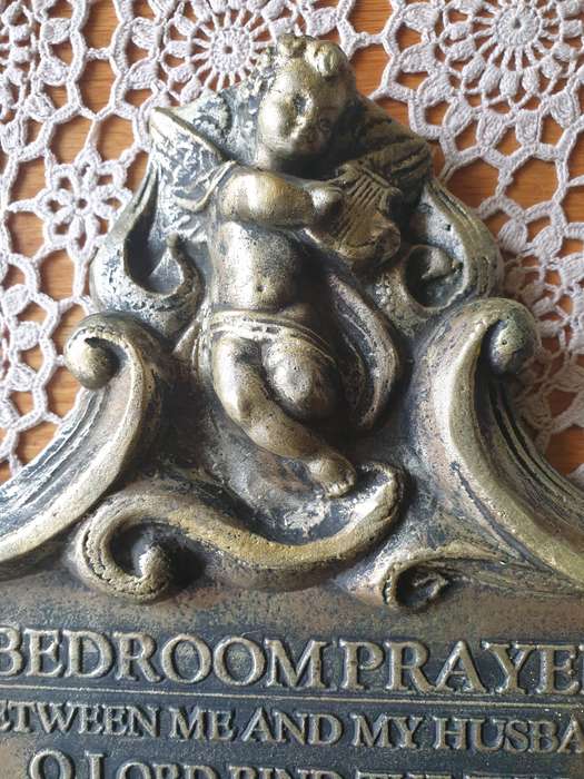 BEDROOM PRAYER WALL PLAQUE | PLASTER OF PARIS | WALL DECOR | BEDROOM |