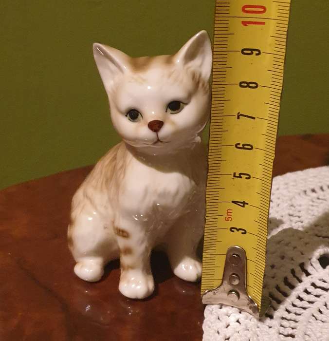 Vintage Kitty Bone China Ornament