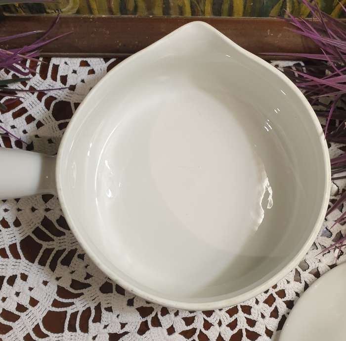 Vintage Porcelain Pot By Tradition CNP France  | large |