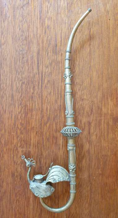 Ancient far-eastern opium pipa