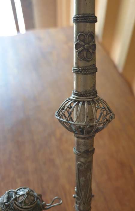 Ancient far-eastern opium pipa